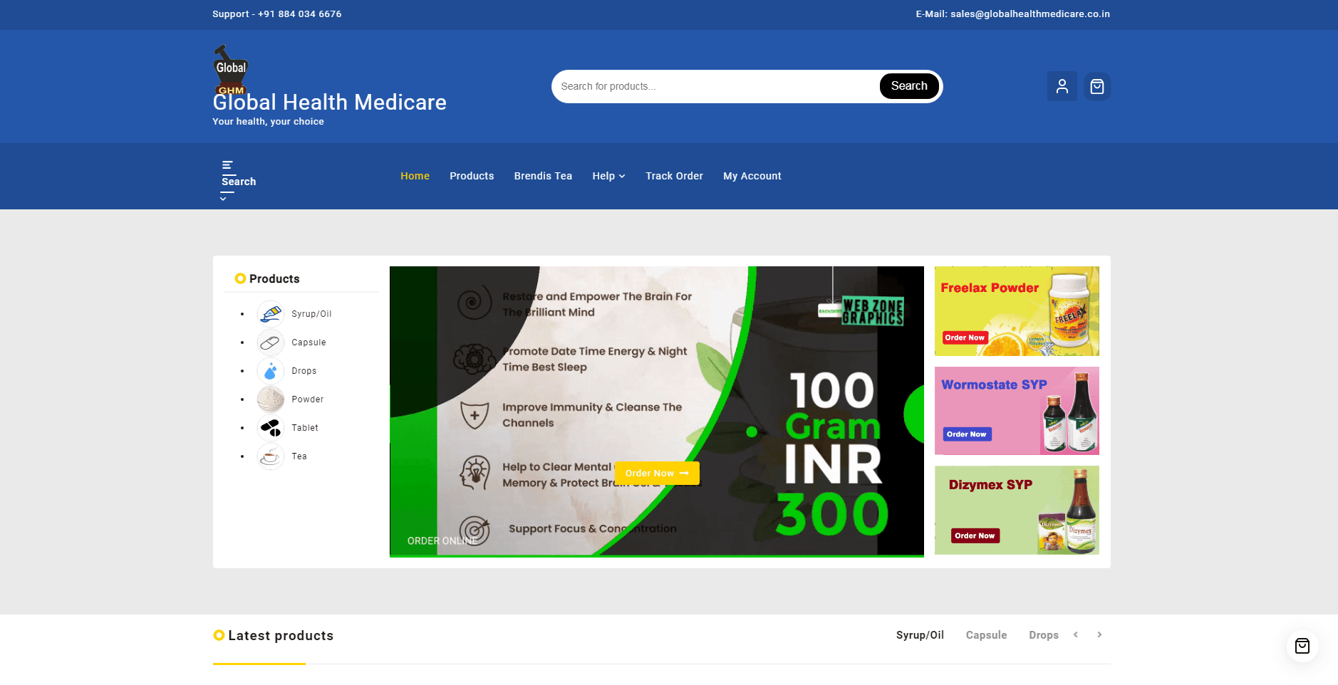 Healthcare Website Design Portfolio