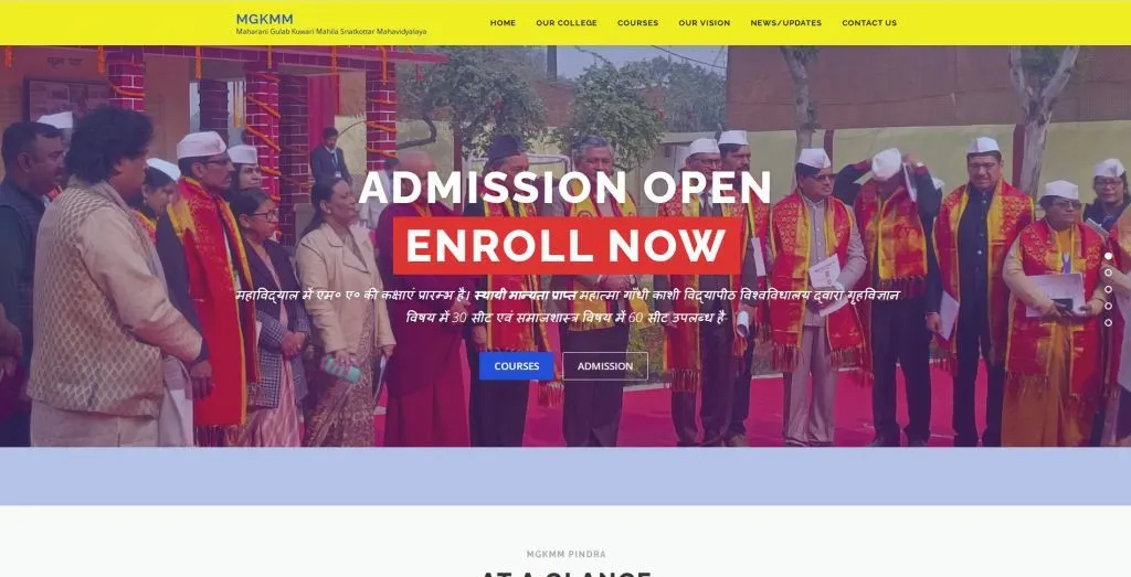 Premium College Website Design Blueprint